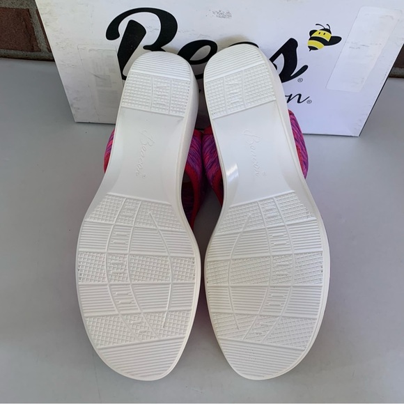 Bees By Beacon Womens Jodie Pink Multi Casual Ankle Strap Sandals US 9.5 N - Picture 6 of 9